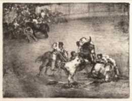 Free download Bravo toro [Picador Caught by a Bull] free photo or picture to be edited with GIMP online image editor